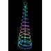 Smart Rgb Led Işıklı Spiral Çamağacı Çerçeve 120cm 32 Animasyon